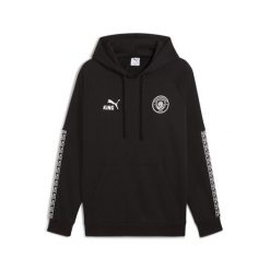Męska bluza z kapturem Manchester City KING PUMA Black. Czarne bluzy męskie Puma, m, bez wzorów, z kapturem. Za 299.00 zł.