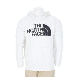 Bluza męska z kapturem TNF biała. Białe bluzy męskie The North Face, l, bez wzorów, z kapturem, trekkingowe. Za 119.24 zł.