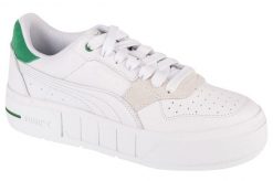 Buty do chodzenia damskie Puma Cali Court Match. Białe obuwie sportowe damskie Puma, bez wzorów, z materiału, na fitness i siłownię. Za 169.00 zł.