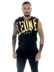 Leone Boxing Legend Men's Bezrękawnik z kapturem (bez bluzy). Białe bluzy męskie LEONE 1947 APPAREL, s, bez wzorów, z kapturem. Za 218.92 zł.