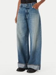 G-Star Raw Jeansy Roxx D28394-E358 Niebieski Loose Fit. Niebieskie jeansy damskie G-Star Raw. Za 466.99 zł.
