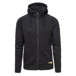 Bluza Rozpinana Męska Rufo. Czarne bluzy męskie ELBRUS, m, bez wzorów, bez kaptura. Za 204.99 zł.