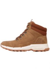 Buty męskie ocieplane Kappa TIBER. Brązowe trekkingi męskie Kappa, na zimę, przed kolano, trekkingowe. Za 156.77 zł.
