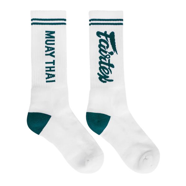 Skarpety do muay thai FAIRTEX EU. Skarpety męskie FAIRTEX, bez wzorów, z bawełny. Za 83.99 zł.