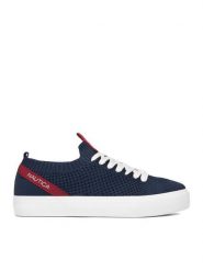 Nautica Tenisówki CEO-WS856566 Granatowy. Niebieskie trampki i tenisówki damskie Nautica, bez wzorów, z materiału, bez zapięcia. Za 149.99 zł.