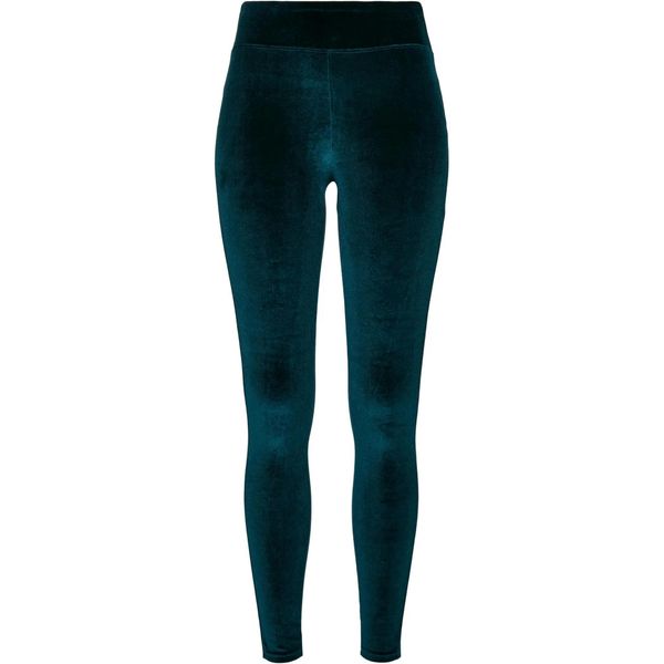 Legginsy Damskie Aksamit Z Wysokimi Stanami. Czarne legginsy damskie Urban Classics, m, bez wzorów, z podwyższonym stanem, trekkingowe. Za 84.99 zł.