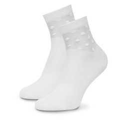 Skarpety długie Nine West. Białe skarpety damskie Nine West, bez wzorów. Za 29.99 zł.