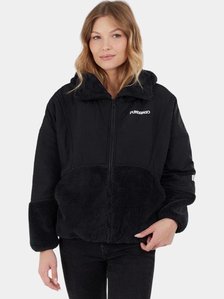 Kurtka Przejściowa Damska Fundango Sansa Hybrid. Czarne kurtki damskie Fundango, xs, bez wzorów, z materiału, bez kaptura. Za 279.90 zł.