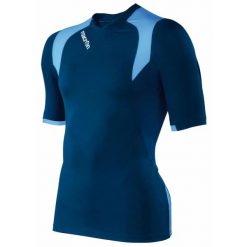 Koszulka Macron Copper. Niebieskie koszulki sportowe męskie Macron, bez wzorów, bez kołnierzyka, bez ramiączek, do siatkówki. Za 228.00 zł.