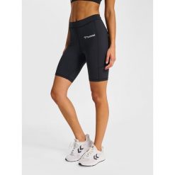 Spodenki legginsy do biegania sportowe Hummel Run Sort Tight Woman r. M. Czarne legginsy damskie Hummel, m, bez wzorów. Za 99.99 zł.