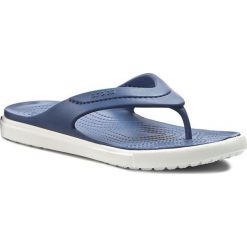 Japonki CROCS - Citilane Flip 202831 Bijou Blue/White. Niebieskie klapki damskie Crocs, z materiału. Za 149.00 zł.
