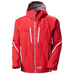 Kurtka narciarska Helly Hansen Acer 3L Shell. Czerwone kurtki męskie Helly Hansen, l, bez wzorów, bez kaptura, narciarskie. Za 2,423.00 zł.