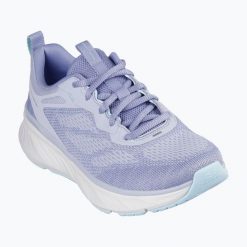 Buty damskie SKECHERS Edgeride Power Flow. Niebieskie obuwie sportowe damskie Skechers, bez wzorów. Za 269.99 zł.