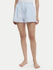 Calvin Klein Underwear Szorty piżamowe LV00QS7596 Niebieski. Niebieskie piżamy damskie Calvin Klein Underwear, m, bez wzorów, z bawełny, bez ramiączek. Za 189.99 zł.