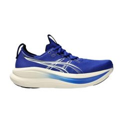 Buty Do Biegania Asics Gel-Nimbus 28 Dorosłych. Niebieskie obuwie sportowe damskie Asics, bez wzorów, z gumy, do biegania. Za 906.65 zł.