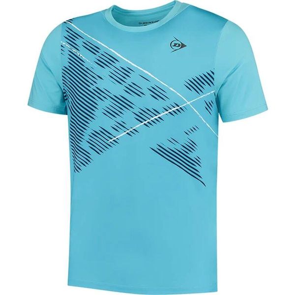 Koszulka sportowa męska Dunlop Game 1 Tee. Zielone koszulki sportowe męskie Dunlop, m, bez wzorów, bez kołnierzyka, bez ramiączek. Za 189.99 zł.