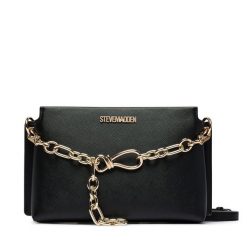 Torebka Steve Madden. Czarne torebki do ręki damskie Steve Madden, bez wzorów, bez dodatków. Za 519.99 zł.
