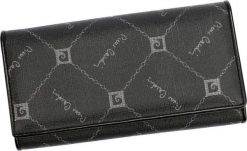Portfel damski skórzany PIERRE CARDIN 1720 Czarny. Czarne portfele damskie Pierre Cardin, bez wzorów. Za 130.11 zł.