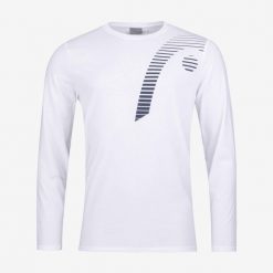 Koszulka z długim rękawem męska Club 21 Cliff. Białe bluzy męskie Head, m, bez wzorów, bez kołnierzyka, bez ramiączek. W wyprzedaży za 129.50 zł.