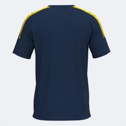 Koszulka Joma Olimpiada. Niebieskie koszulki sportowe męskie Joma, l, bez wzorów, z materiału, bez kołnierzyka, bez ramiączek. Za 100.05 zł.