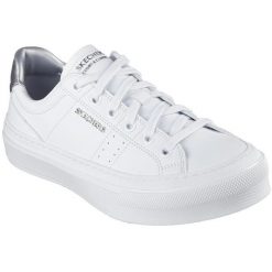 Buty sportowe damskie Skechers Selene sophisticated. Białe obuwie sportowe damskie Skechers, bez wzorów, z materiału. Za 390.00 zł.