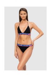OFF-WHITE Czarne bikini. Czarne bikini damskie OFF-WHITE, s, bez wzorów. W wyprzedaży za 899.99 zł.