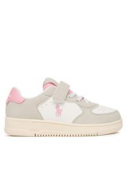 Polo Ralph Lauren Sneakersy RL05869050 Szary jasny. Szare buty sportowe dziewczęce Polo Ralph Lauren, bez wzorów, bez zapięcia. Za 449.99 zł.