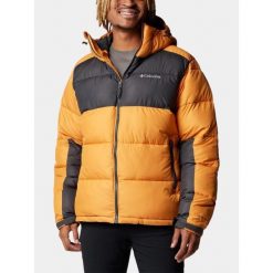 Kurtka Zimowa Męska Columbia Pike Lake II. Szare kurtki sportowe męskie Columbia, na jesień, m, bez wzorów, trekkingowe, omni-heat (columbia). Za 500.99 zł.