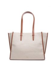 MEXX Torebka MEXX-E-018-05 Brązowy. Brązowe torebki do ręki damskie Mexx, bez wzorów, z bawełny, bez dodatków. Za 169.99 zł.