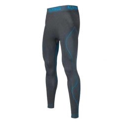 Męskie Termoaktywne Spodnie Typu Base Layer. Szare legginsy sportowe męskie Alpinus, m, bez wzorów, trekkingowe. Za 157.99 zł.
