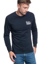 MĘSKA KOSZULKA LONGSLEVE LEE LS 70S LOGO TEE SKY CAPTAIN L62OFQHY 112114758. Bluzki z długim rękawem męskie Lee, l, bez wzorów, bez kołnierzyka. Za 109.99 zł.