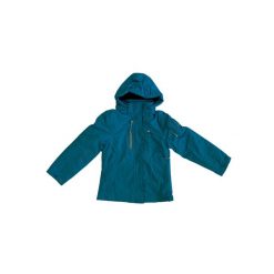 Parka dziewczęca Peak Mountain Gadika. Niebieskie kurtki i płaszcze dla dziewczynek Peak Mountain, bez wzorów, z polaru, długie. Za 180.50 zł.