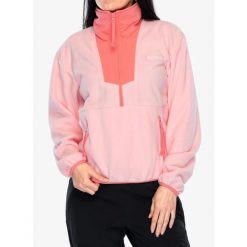 Bluza polarowa damska Columbia Sequoia Grove Half Zip Fleece. Czerwone bluzy sportowe damskie Columbia, m, bez wzorów, z polaru, bez kaptura, trekkingowe. Za 177.99 zł.