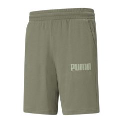 Shorty Męskie Modern Basics. Zielone szorty męskie Puma, m, bez wzorów. Za 122.99 zł.