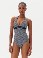 Tommy Hilfiger Strój kąpielowy UW0UW05962 Granatowy. Niebieskie kostiumy jednoczęściowe damskie Tommy Hilfiger, xs, bez wzorów, z syntetyku. Za 269.99 zł.