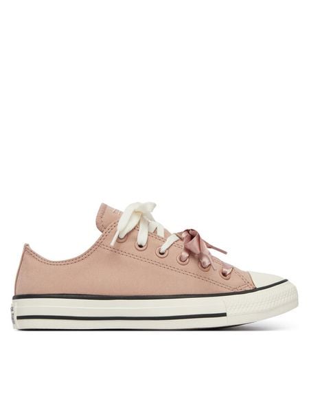 Converse Trampki A18911C Różowy. Czerwone trampki i tenisówki damskie Converse, bez wzorów, z materiału, bez zapięcia. Za 260.99 zł.