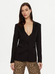 Vila Marynarka 14107241 Czarny Slim Fit. Czarne żakiety damskie Vila, l, bez wzorów, z syntetyku. Za 109.99 zł.