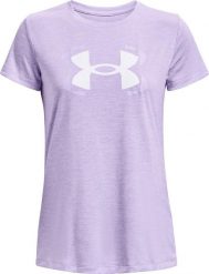 Under Armour Koszulka damska Under Armour Tech Twist Graphic SSC fioletowa 1366125 532 : Rozmiar - M. Fioletowe t-shirty damskie Under Armour, m, bez wzorów, bez kołnierzyka. Za 119.99 zł.