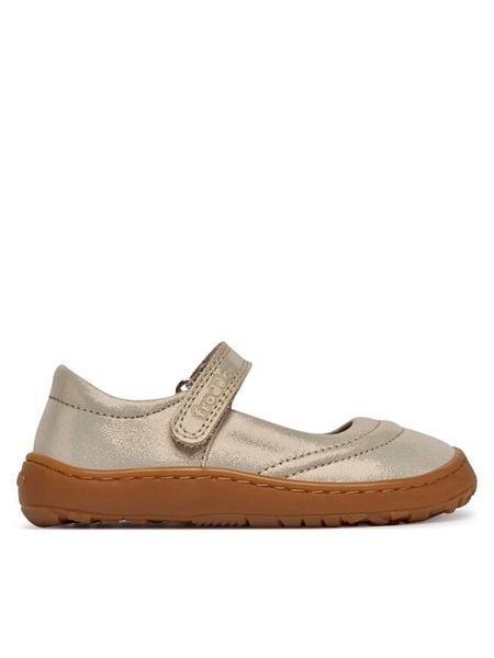 Froddo Baleriny Barefoot Mary J G3140195-2 M Złoty. Żółte baleriny dziewczęce Froddo, bez wzorów, ze skóry, bez zapięcia. Za 239.99 zł.