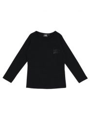Koszulka na co dzień na siłownię. Czarne t-shirty i topy dla dziewczynek LEONE 1947 APPAREL, bez wzorów, z dżerseju, bez ramiączek. Za 63.11 zł.