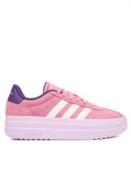 Adidas Sneakersy Vl Court Bold Shoes KJ9415 Fioletowy. Fioletowe buty sportowe dziewczęce Adidas, bez wzorów, ze skóry, bez zapięcia. Za 279.99 zł.
