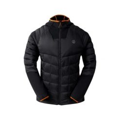 Kurtka puchowa Dare 2B Torrek Flex. Czarne bluzy męskie Dare 2b, bez wzorów, z puchu, bez kaptura. W wyprzedaży za 339.99 zł.