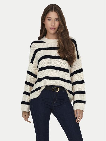 JDY Sweter Justy 15264902 Beżowy Regular Fit. Brązowe swetry damskie JDY, xl, bez wzorów, z syntetyku, bez kołnierzyka, bez ramiączek, bez kaptura. Za 109.99 zł.