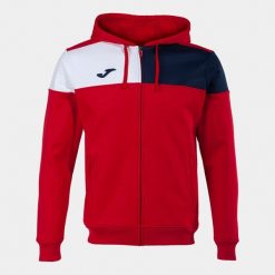 Bluza dresowa z kapturem Joma Crew V. Białe bluzy męskie Joma, m, bez wzorów, z dresówki, z kapturem, na fitness i siłownię. Za 155.05 zł.