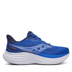 Buty do biegania Saucony. Niebieskie buty sportowe męskie Saucony, bez zapięcia, do biegania. Za 799.99 zł.