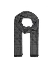 Guess Szal AM9530 POL03sz Szary. Szare rękawiczki damskie Guess, z aplikacjami, z materiału. Za 259.99 zł.
