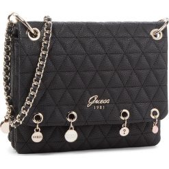 Torebka GUESS - HWVG69 88210 BLA. Czarne listonoszki damskie Guess, ze skóry ekologicznej. W wyprzedaży za 389.00 zł.