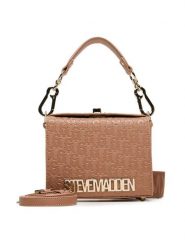 Steve Madden Torebka Bnoya-E SM13001639 Beżowy. Brązowe torebki do ręki damskie Steve Madden, bez wzorów, ze skóry, bez dodatków. Za 419.99 zł.