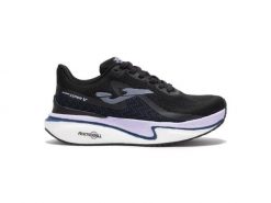 Buty do biegania damskie Joma Storm Viper black. Czarne obuwie sportowe damskie Joma, bez wzorów, z materiału, do biegania. Za 289.99 zł.
