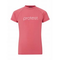 Koszulka dla dziewczynki Protest Prtsenna. Czerwone t-shirty i topy dla dziewczynek Protest, z aplikacjami, z lycry, bez ramiączek. Za 174.50 zł.